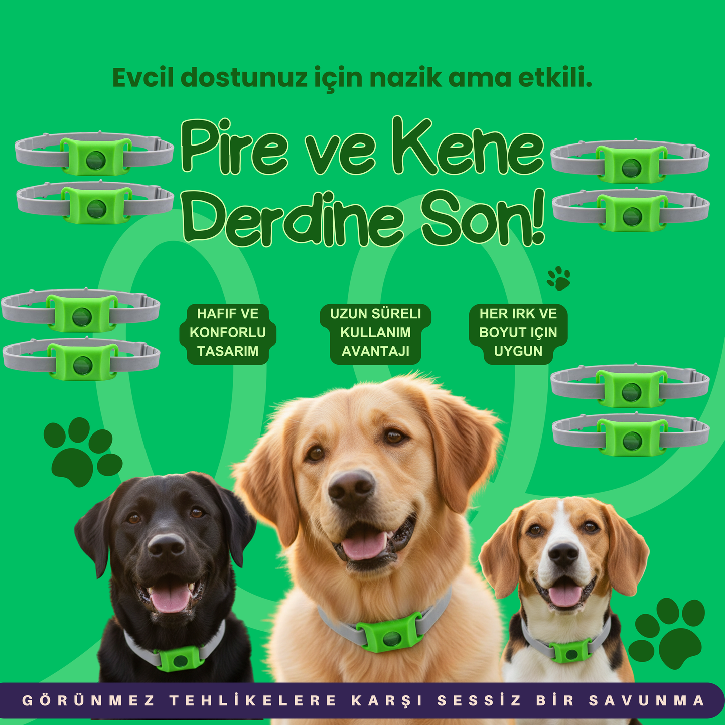 Mağaza™ Yeni Nesil Pire & Kene Tasması