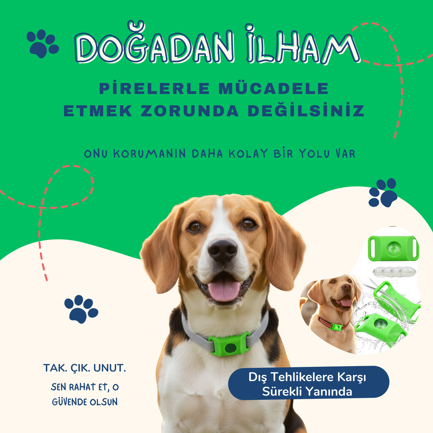 Mağaza™ Yeni Nesil Pire & Kene Tasması